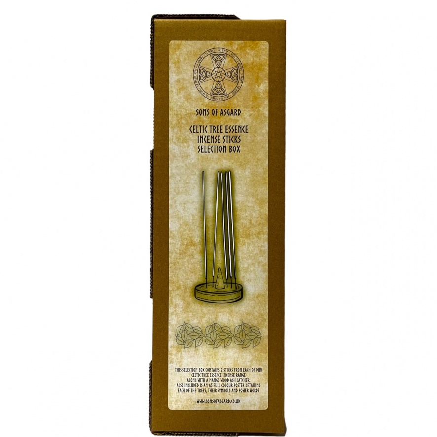 Celtic Tree Essence Incense Stick Selection Box
